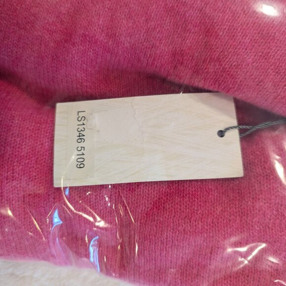 ALASHAN CASHMERE Nwt Dress Topper Bloom Pink Ultra Soft Luxurious Poncho Scarf - Picture 10 of 10